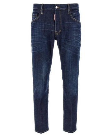 DSQUARED2 Mittelblaue Washed Skater Jeans 151111349 [P]