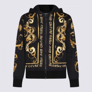 Versace Couture Logo Print Hooded Sweatshirt 152200287 [P]