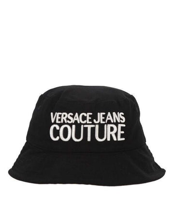 Versace Embroidered Logo Bucket Hat 78GAZK04ZG365 899 152200298 [P]