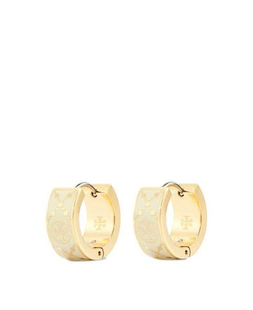 TORY BURCH Kleine T Monogram Hoop Ohrringe 157223 700 152200764 [P]