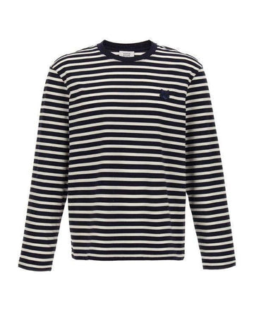 MAISON KITSUNE ボールドフォックスヘッドパッチTシャツNM00106KJ0044 S481 152200882 [P]