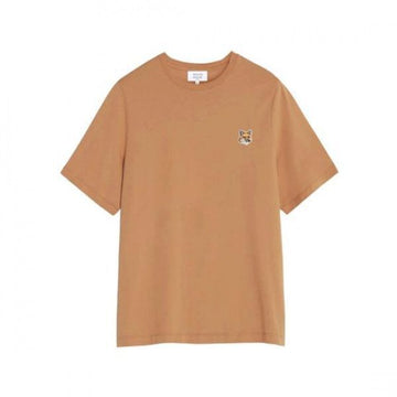 Maison Kitsune Regular T-Shirt with Fox Head Patch LW00105KJ0008 152201071 [P]