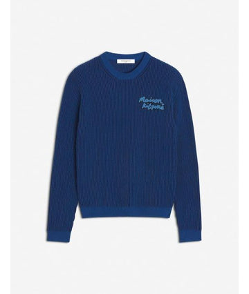 Maison Kitsune Handwriting Rib Comfort Jumper 00805KT1126 0075 152201150 [P]