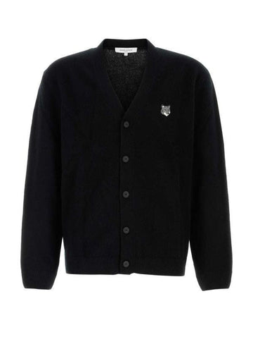 Maison Kitsune Fox Head LAMBSWOOL Comfort Cardigan PM00502KT1006 P199 152201238 [P]