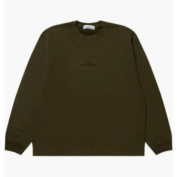 Stone Island Brushed Cotton Fleece Crewneck Sweater 791565477 V0058 152201449 [P]