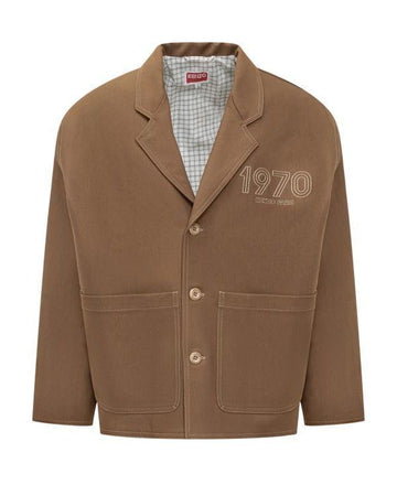KENZO 1970 Archiv bestickte Arbeitsjacke 5VE222 9GB 87 152201981 [P]