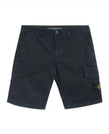 STONE ISLAND Old Treatment Baumwoll Cargo Bermuda 8015L1204 V0120 152202114 [P]