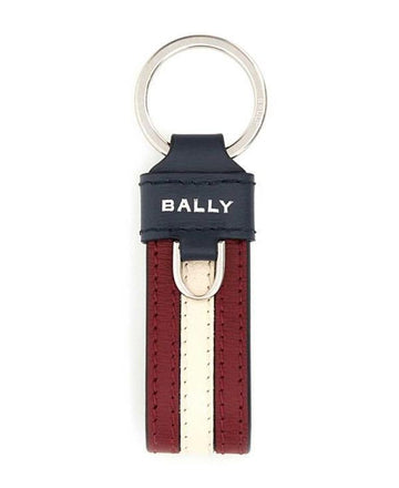BALLY RBN Streifen Schlüsselanhänger MLK00RVT443 I5T9P 152202318 [P]