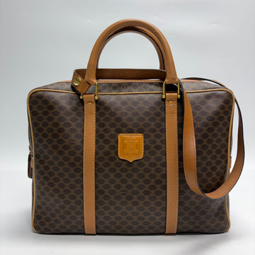 Celine Macadam 2WAY Briefcase Unisex Document Bag (Top Grade, Rare Item) 159079607 [P]