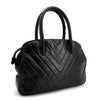 CHANEL Lambskin Chevron Charm Pendant Top Handle Tote Bag 159080613 [P]