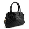 CHANEL Lambskin Chevron Charm Pendant Top Handle Tote Bag 159080613 [P]
