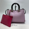 Dior issimo Leather 2WAY Medium Tote Bag & Pouch Set 159083390 [P]