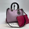 Dior issimo Leather 2WAY Medium Tote Bag & Pouch Set 159083390 [P]