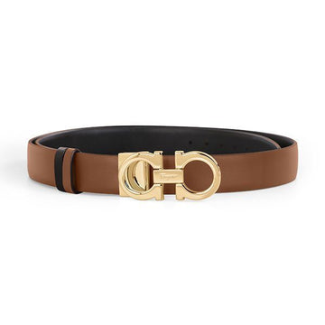 Salvatore Ferragamo Reversible Regular Women's Belt 40553374 [P]