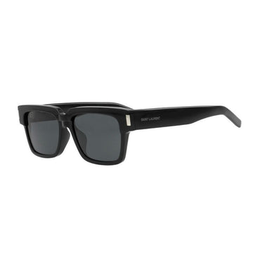Saint Laurent Sunglasses SL 732F VADIM-001 Square Asian Fit Wellington Men's Sunglasses 139818272 [P]