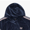 Needles Men's Hooded Sweatshirt A-Steel Blue 159084537 [P]