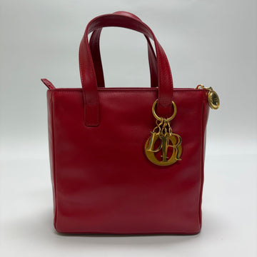 Dior Leather Tote Bag Red 159084810 [P]