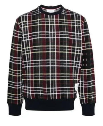 THOM BROWNE 4バーストライプジャカードクルーネックスウェット 152201116 [P]