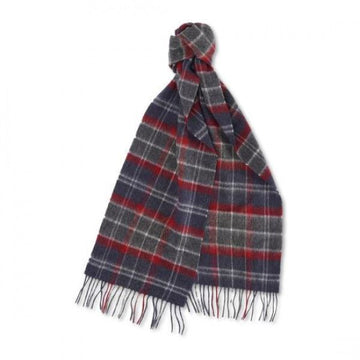 BARBOUR ウールカシミヤタータンスカーフ 152202483 [P]