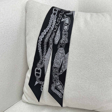 Hermes Twilly Boucles et Maillons Black H064367S 159085415 [P]