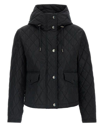 Burberry Cropped Quilted Nylon Hooded Jacket 8110329 152203032 [P]