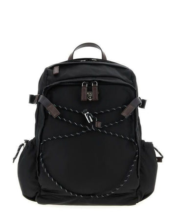 PRADA スピードロックリナイロンレザーバックパック 152203222 [P]