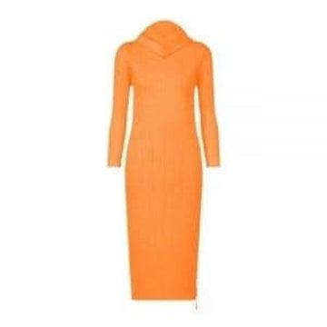 PLEATS PLEASE ISSEY MIYAKE プリーツハードフードドレス PP38 JH136 31 152203453 [P]