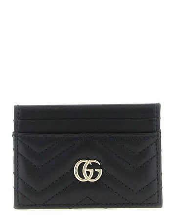 Gucci Card Case GG Marmont 443127 AAET8 1000 152203457 [P]