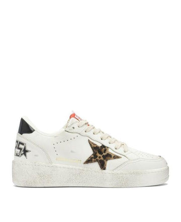 Golden Goose Ball Star Sneakers Leopard Ponyskin 152203717 [P]
