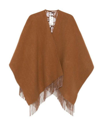 Fendi Wool Cashmere Reversible Poncho 152204683 [P]