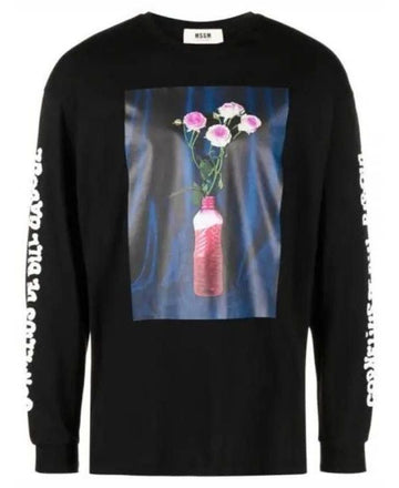 MSGM Fantastic Green Long Sleeve T-Shirt 152204697 [P]