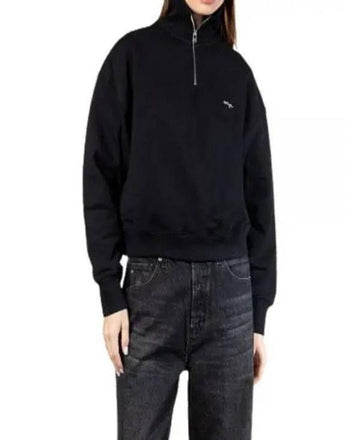 MSGM Mikrologo-Stickerei Halbzip Sweatshirt 152204720 [P]