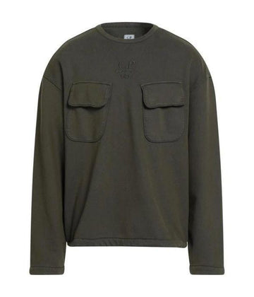 CP COMPANY ブラッシュド エメリゼド ダイアゴナル フリース クルーネック 17CMSS020A 006372G 674 152204769 [P]