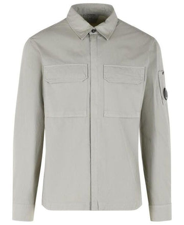 CP COMPANY Gabardine Overshirt mit Linsen Reißverschluss 20CMOS156A 110143G 904 152205713 [P]