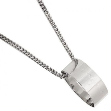 MAISON MARGIELA MM6 Logo Ring Large Pendant Necklace 152206125 [P]
