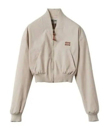 MIU MIU Panama Baumwoll Bomberjacke 12NS F0A08 152206219 [P]