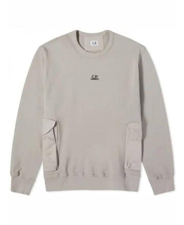 CP Company Cotton Fleece Mixed Pocket Sweatshirt 152206240 [P]