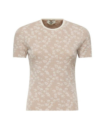 FENDI Viskose Jacquard T-Shirt 152529707 [P]