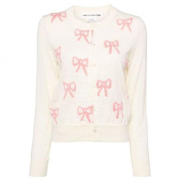 COMME DES GARCONS Bogen Intarsia Jacquard Wollcardigan N003 051 2 152752260 [P]