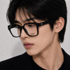 CHANEL Square Lettering Brille CH3392 A75208 C501 Schwarz 130347470 [P]