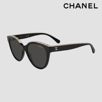 CHANEL バタフライロゴレタリングサングラス CH5414 C5343 A71339 127485817 [P]