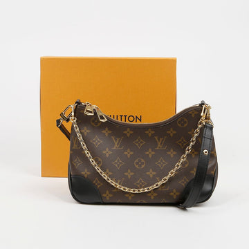 LOUIS VUITTON モノグラム ブラック レディース ショルダーバッグ 158666065 [P]
