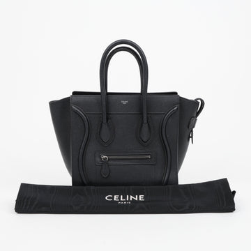CELINE ブラックマイクロラゲージトートバッグ 158669664 [P]