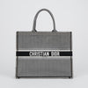 DIOR Großer Houndstooth Stickerei Buch Tote Bag 158737880 [P]