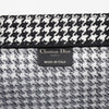 DIOR Großer Houndstooth Stickerei Buch Tote Bag 158737880 [P]