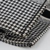 DIOR Großer Houndstooth Stickerei Buch Tote Bag 158737880 [P]