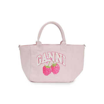 GANNI レディース スモール イージー ショッパーバッグ ラズベリープリント 155797250 [P]
