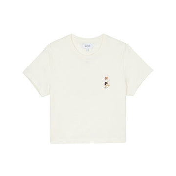 Maison Kitsune Women's Dressed Fox Baby T-Shirt Dove QW00113KJ7026-0443 152318962 [P]