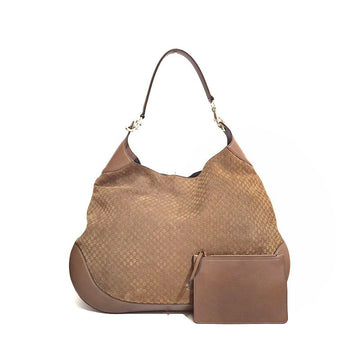 GUCCI スウェード B マキシ ショルダーバッグ (815923) 159090018 [P]
