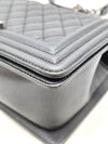 CHANEL Boy Bag Medium Caviar Black A67086 159091888 [P]